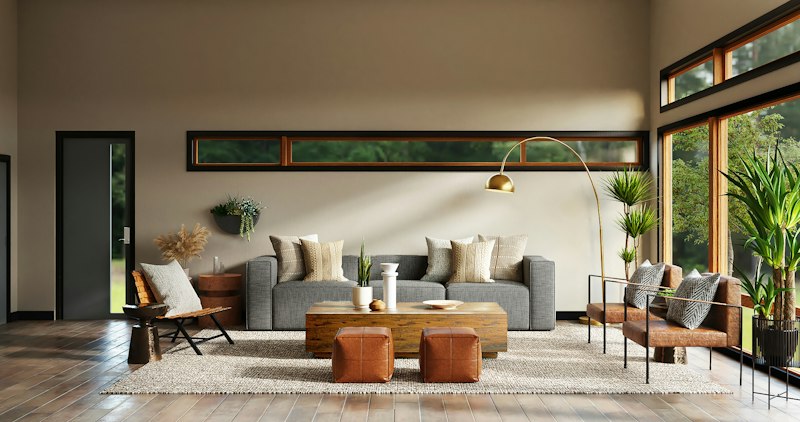 Luxury living room design